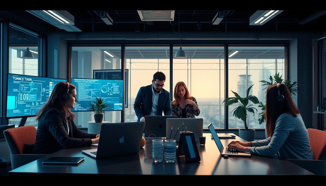 Custom AI software development for business operations